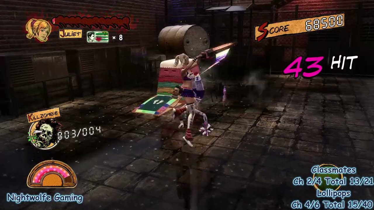 Lollipop Chainsaw RePOP - All classmates & lollipops (San Romero Knights Savior & Lollipop Addict)