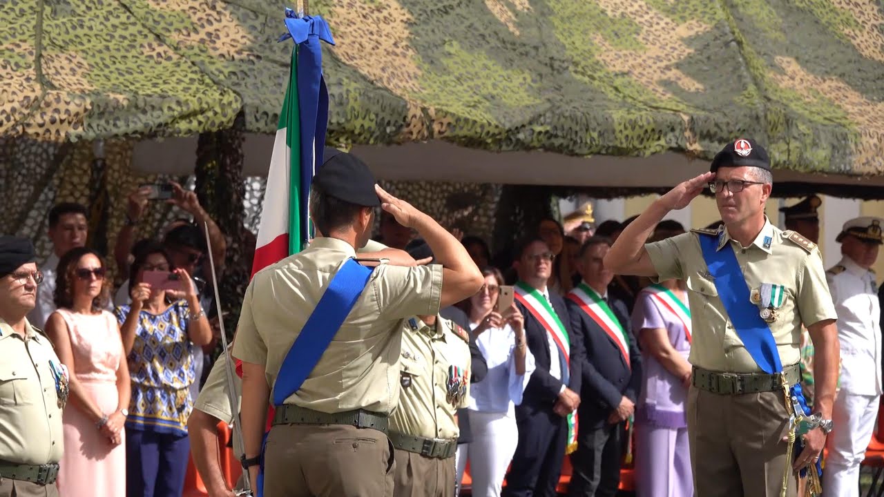 Persano 22 settembre 2023, tutta la cerimonia del cambio del Comandante