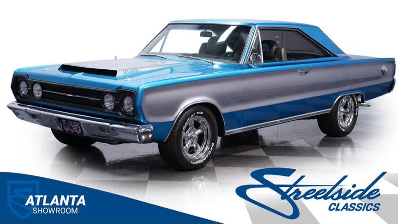 1967 Plymouth Satellite  8949-ATL for sale | Charlotte, Atlanta, Dallas, Tampa, Phoenix, Nashvi...