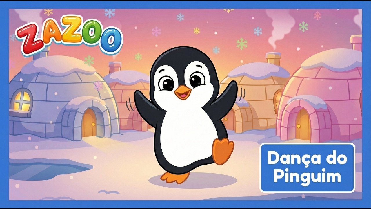 Dança do Pinguim - Zazoo Oficial | Vídeo Musical Infantil