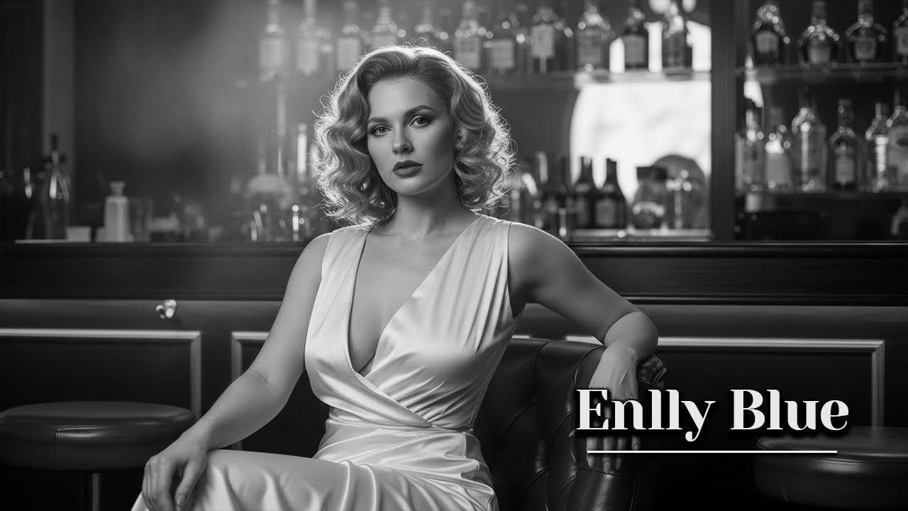 Enlly Blue - Firelight & Whiskey | Soul Blues Groove (Retro Club Jam, 1950s Bar Blues Style)