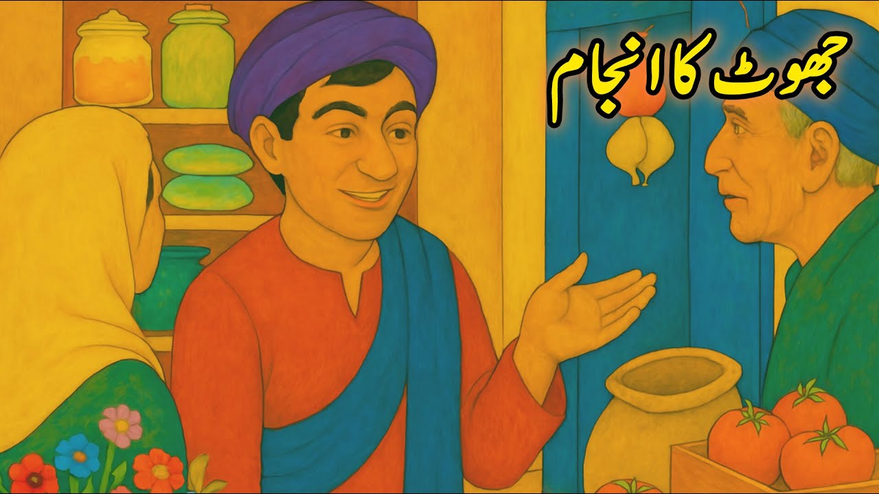 Jhot ka Anjam | جھوٹ کا انجام | Urdu Moral Story | ایک جھوٹ نے زندگی بدل دی 