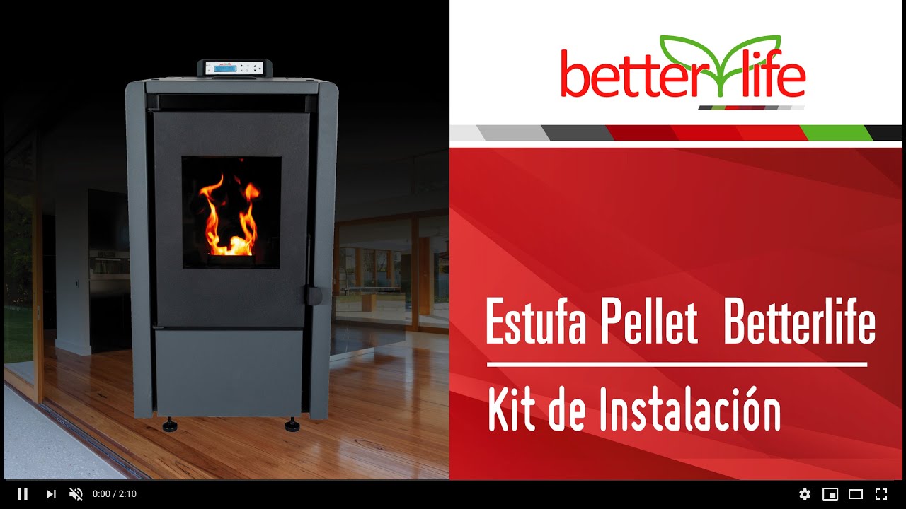 Kit de Instalación para la Estufa pellet BetterLife
