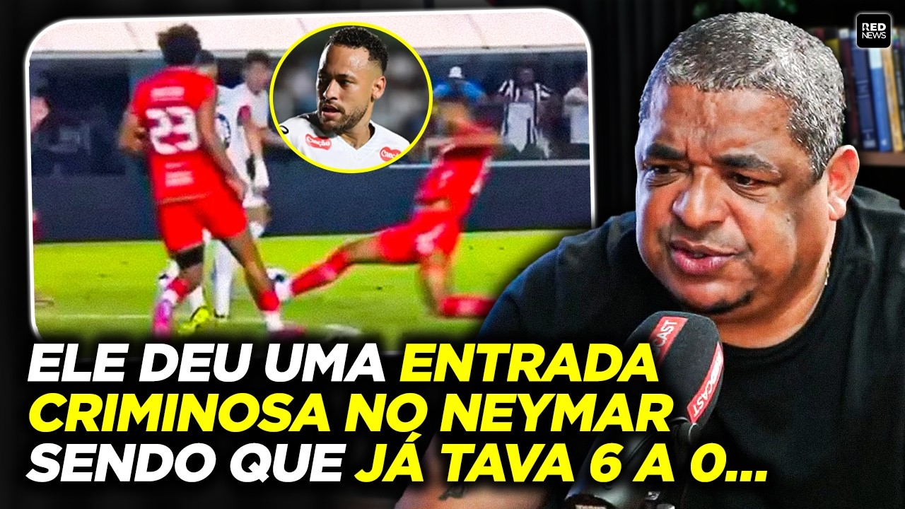 VAMPETA MANDA A REAL SOBRE JOGADOR DO VELO QUE TENTOU TIRAR NEYMAR DA COPA...