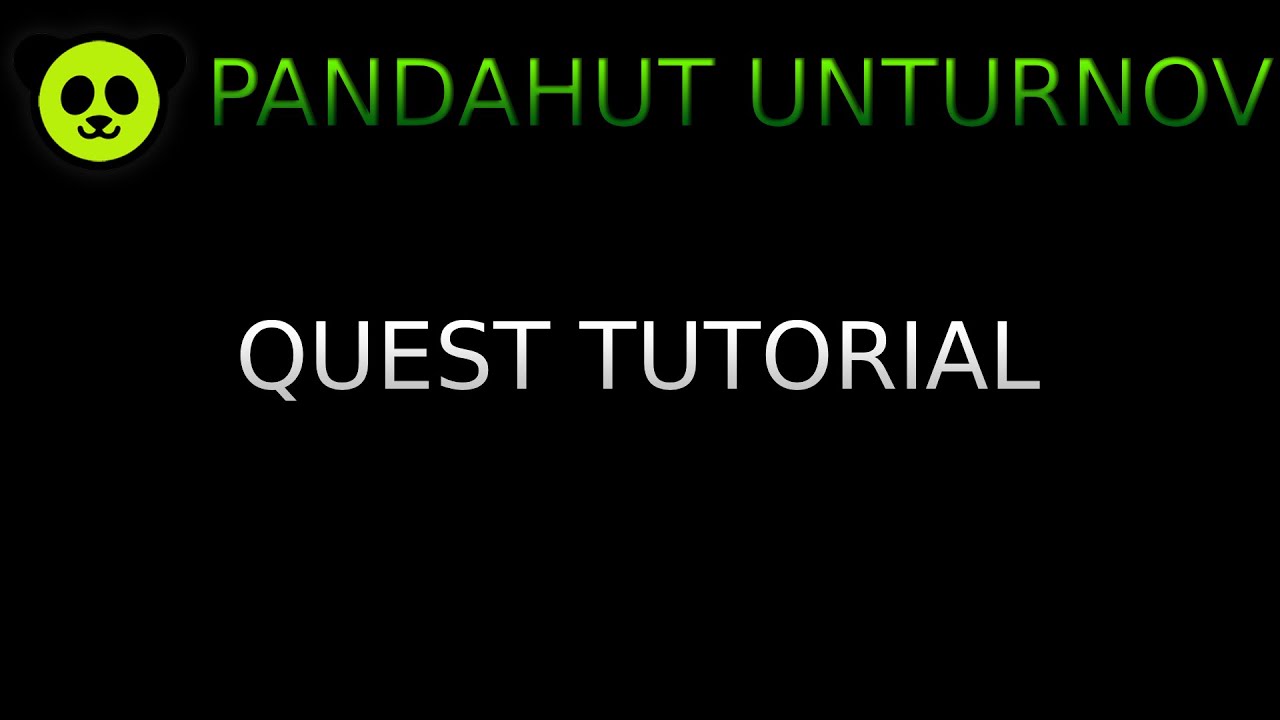 [OLD]Pandahut Unturnov Quest Tutorial | Pandahut