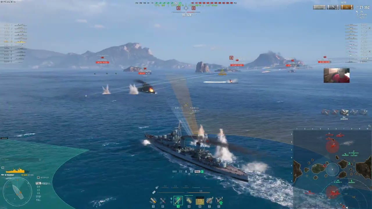 not bad what aboat you !! World of Warships Join us to experience an atmosphere full of excitement