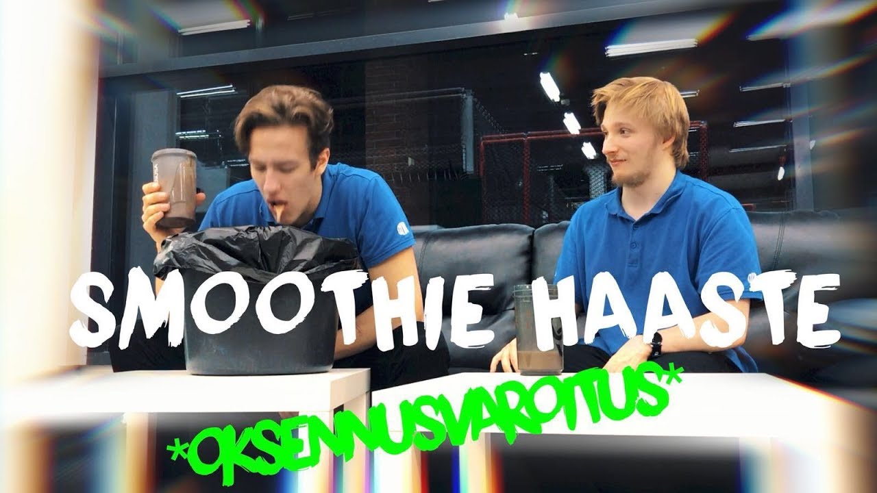 SMOOTHIE HAASTE - TRAMPOLIN PARK JYVÄSKYLÄ