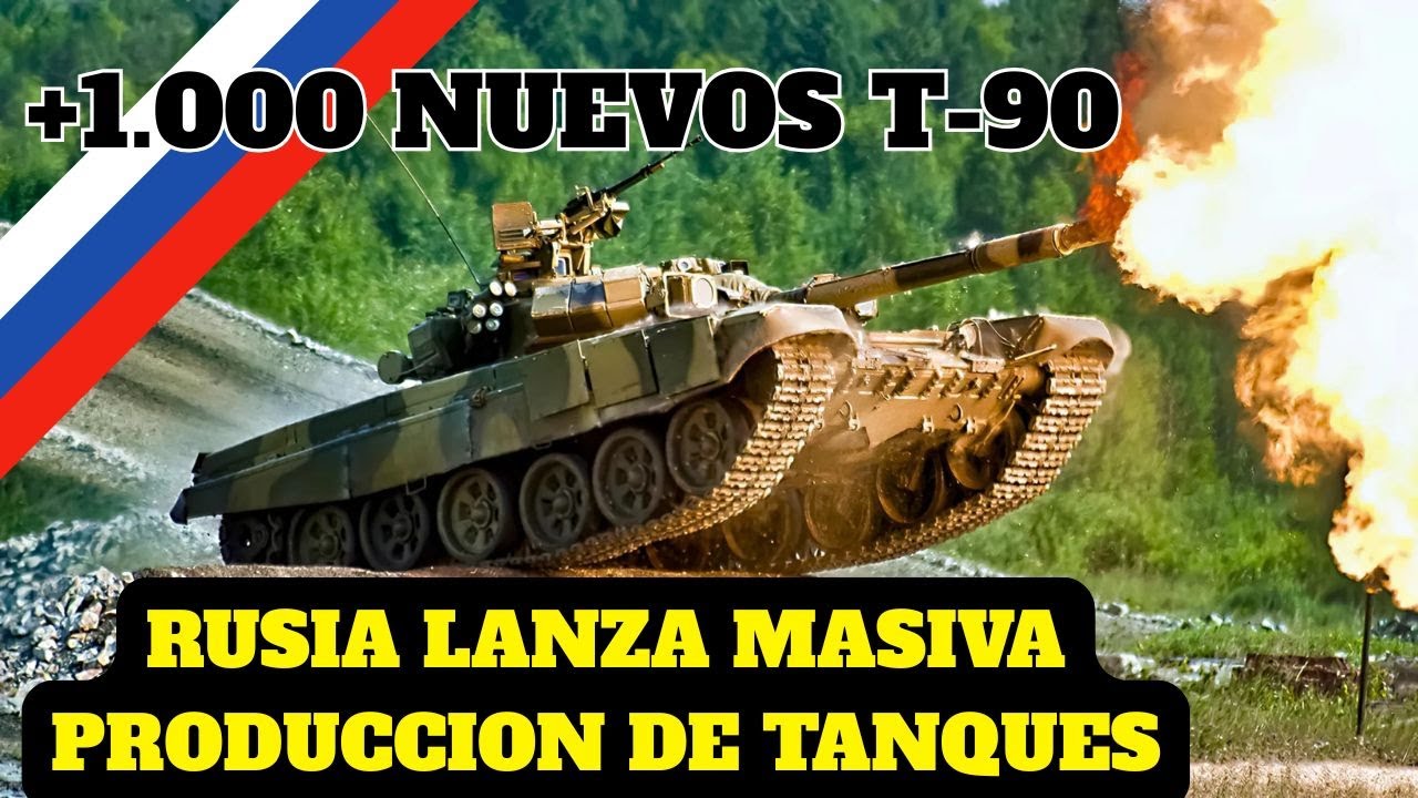 RUSIA INICIA PRODUCCION MASIVA DE TANQUES T90
