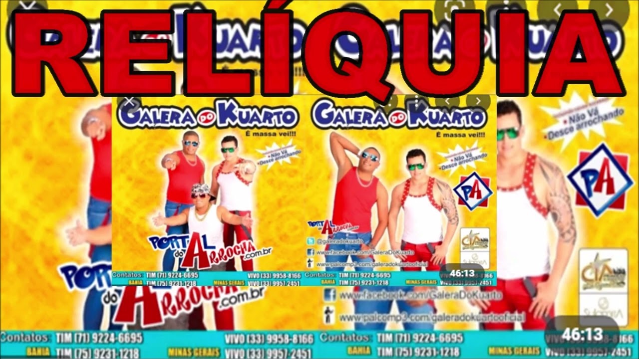 GALERA DO KUARTO #betaocds #arrocheirareliquia #galeradokuarto