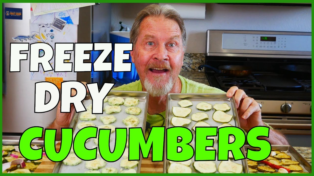 How to Freeze Dry Cucumbers (and Pickles)