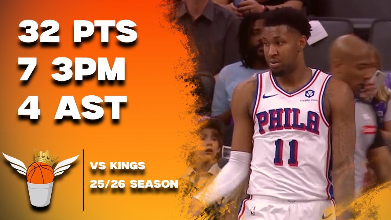 Justin Edwards Career High 32 Points vs Kings Full Highlights! (3/19/2026)