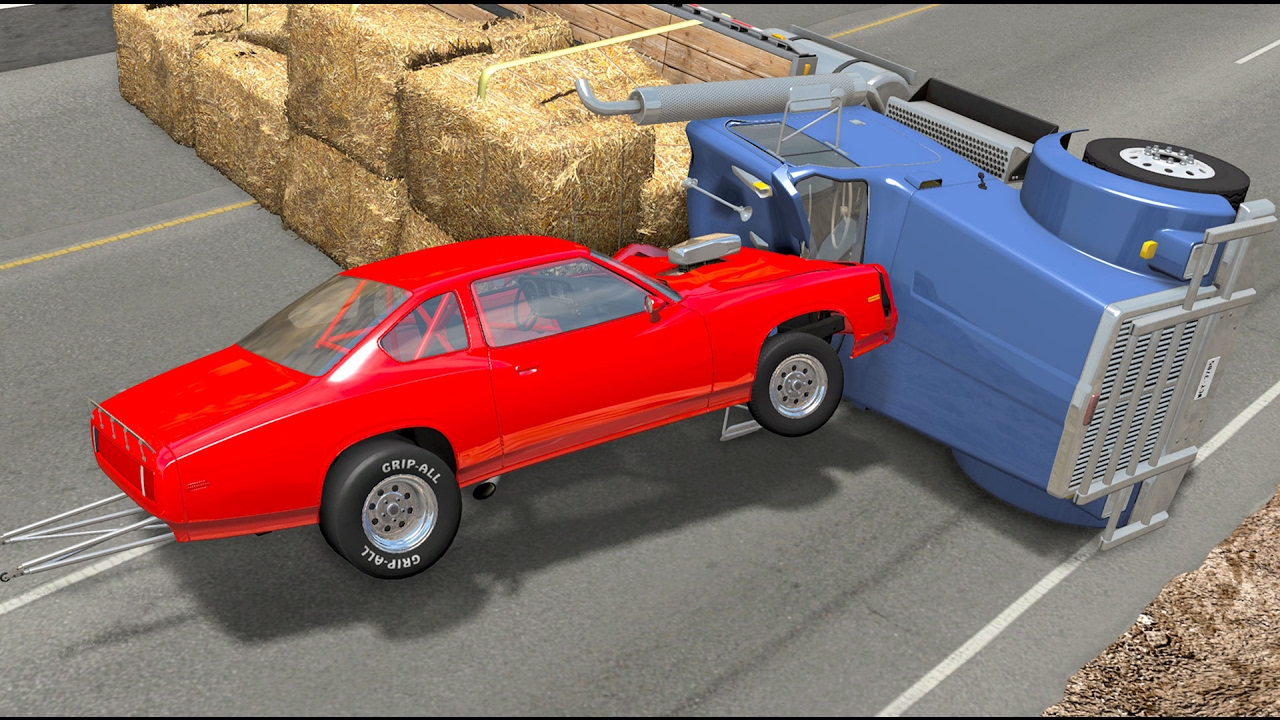 Dangerous Traps #1 - BeamNG Drive Crashes