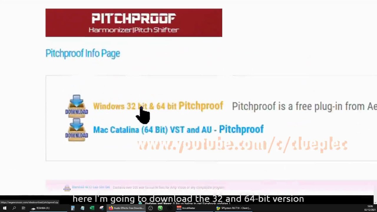 Install PitchProof VST For Audacity Windows 10
