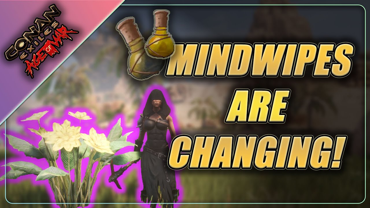 YELLOW Lotus Potions WONT Reset Attributes & Feats | Conan Exiles AGE of WAR Guide 2023