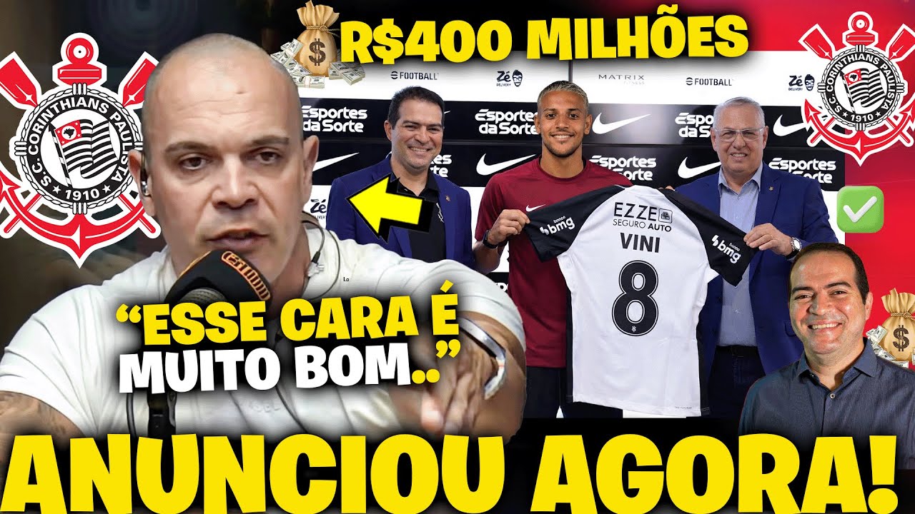 🚨 ANUNCIOU AGORA! CORINTHIANS FECHA ÓTIMA CONTRATAÇÃO PRA LIBERTADORES