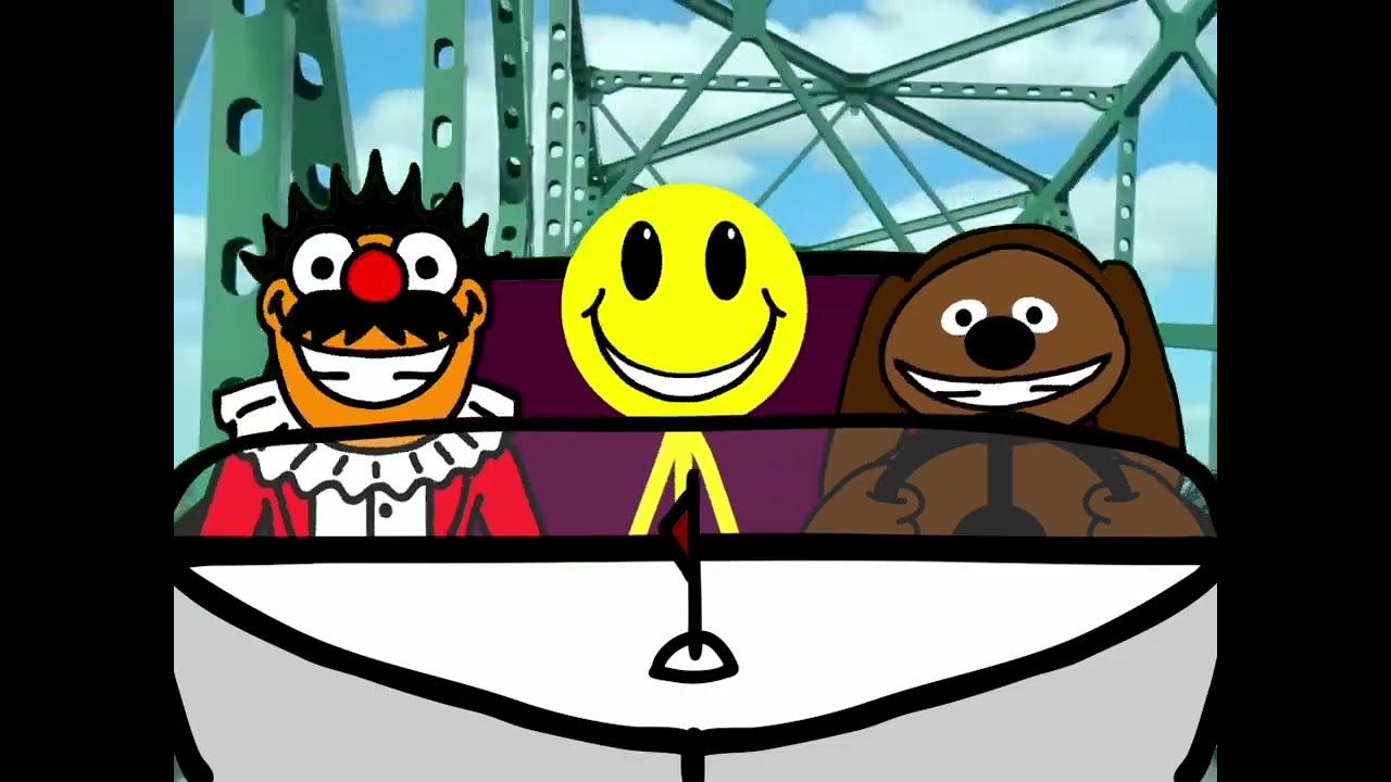 Going over the bridges Starring Lew Zealand, Jack & Rowlf The Dog