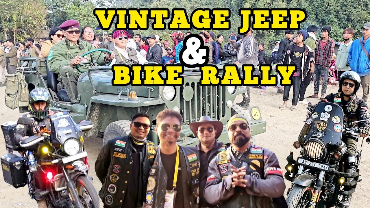 80 Years of World War -II | Vintage Jeeps & Bikes Rally | Namsai–Pangsau Pass | Salute on Wheels