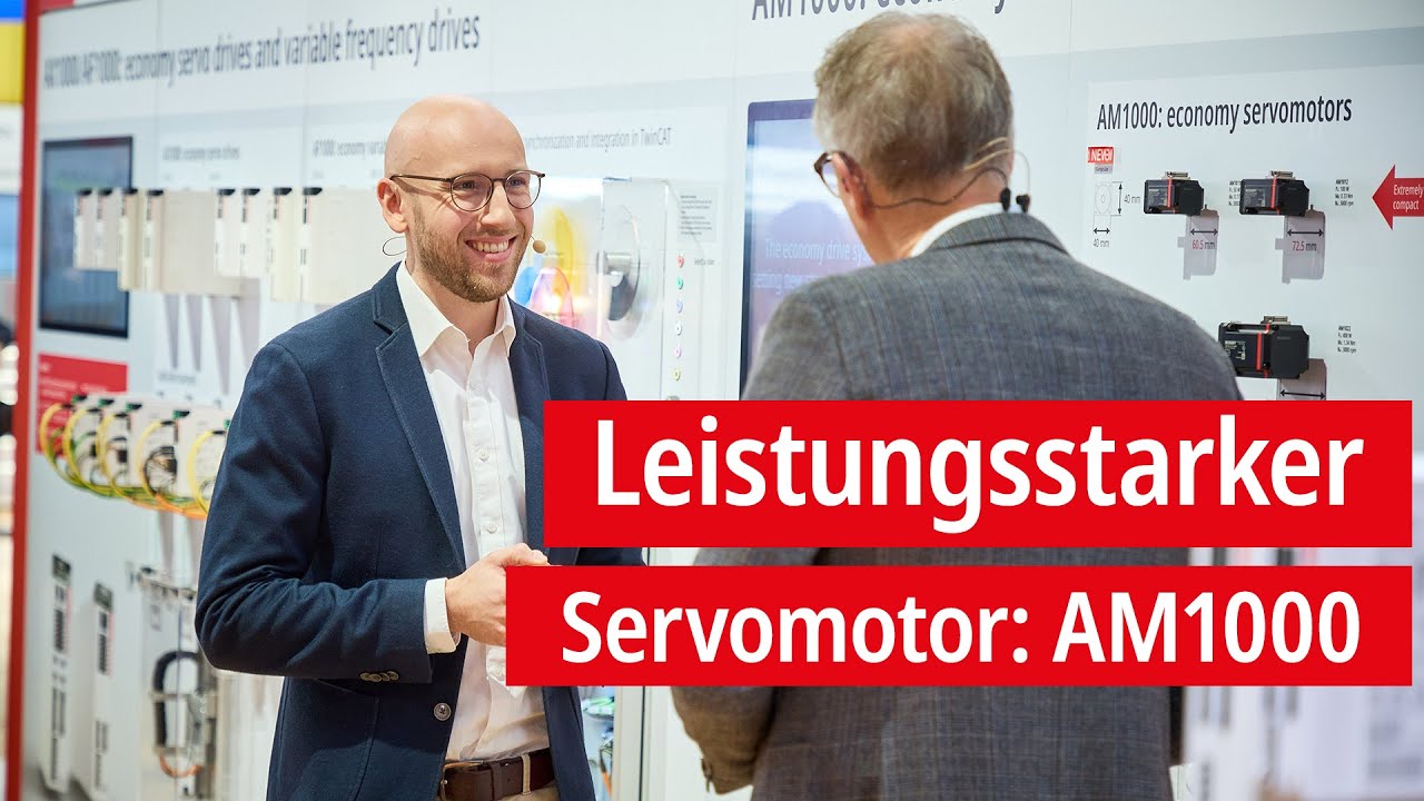 Kompakt und kosteneffizient: der performante Servomotor AM1000