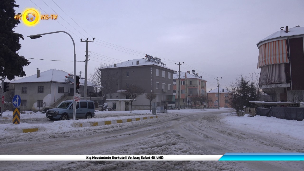 Kış Mevsiminde Korkuteli Ve Araç Safari 4K UHD