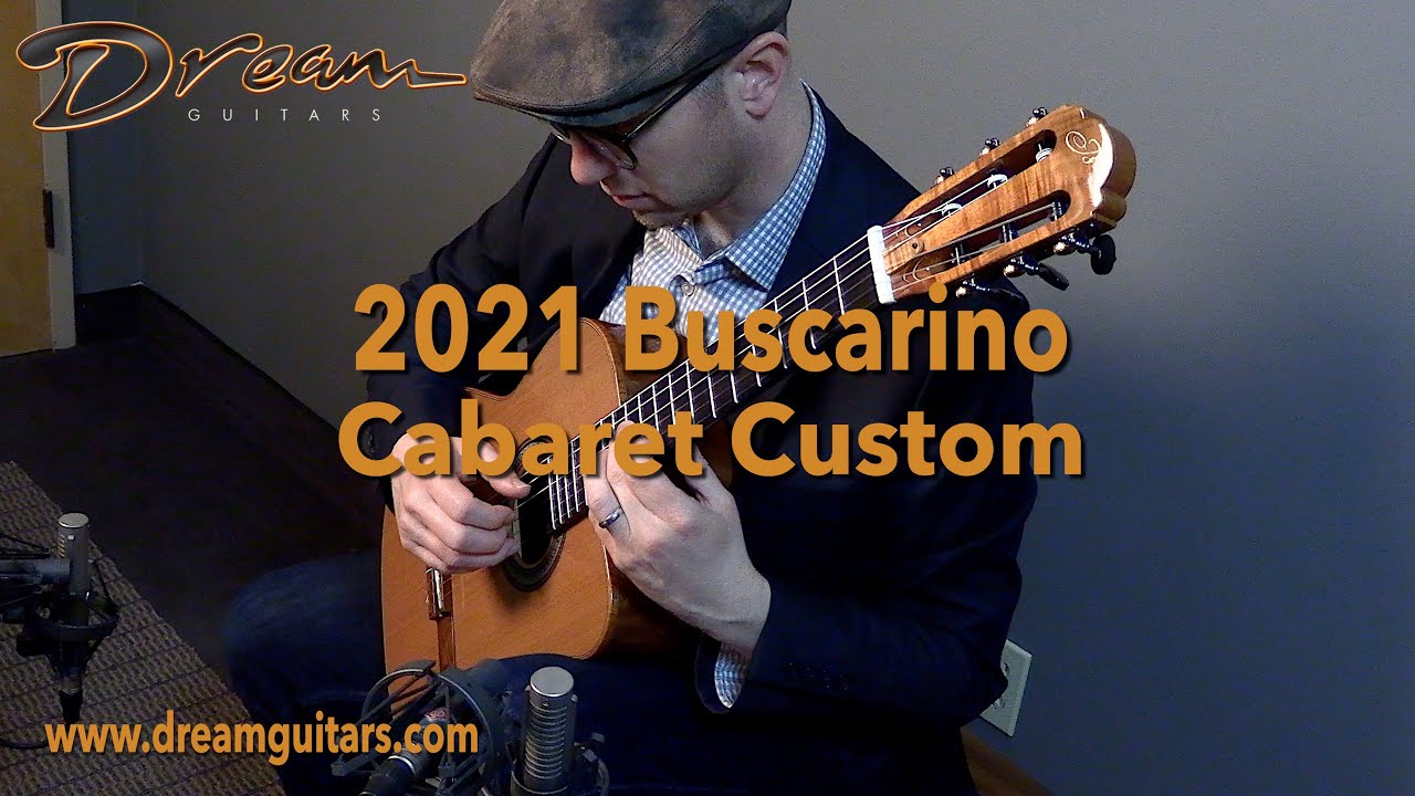 2021 Buscarino Cabaret Custom, Quilted Sapele & Red Cedar