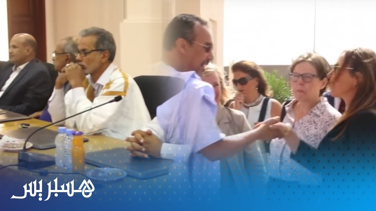 زيارة وفد البرلمان الاوروبي لمدينة الداخلة