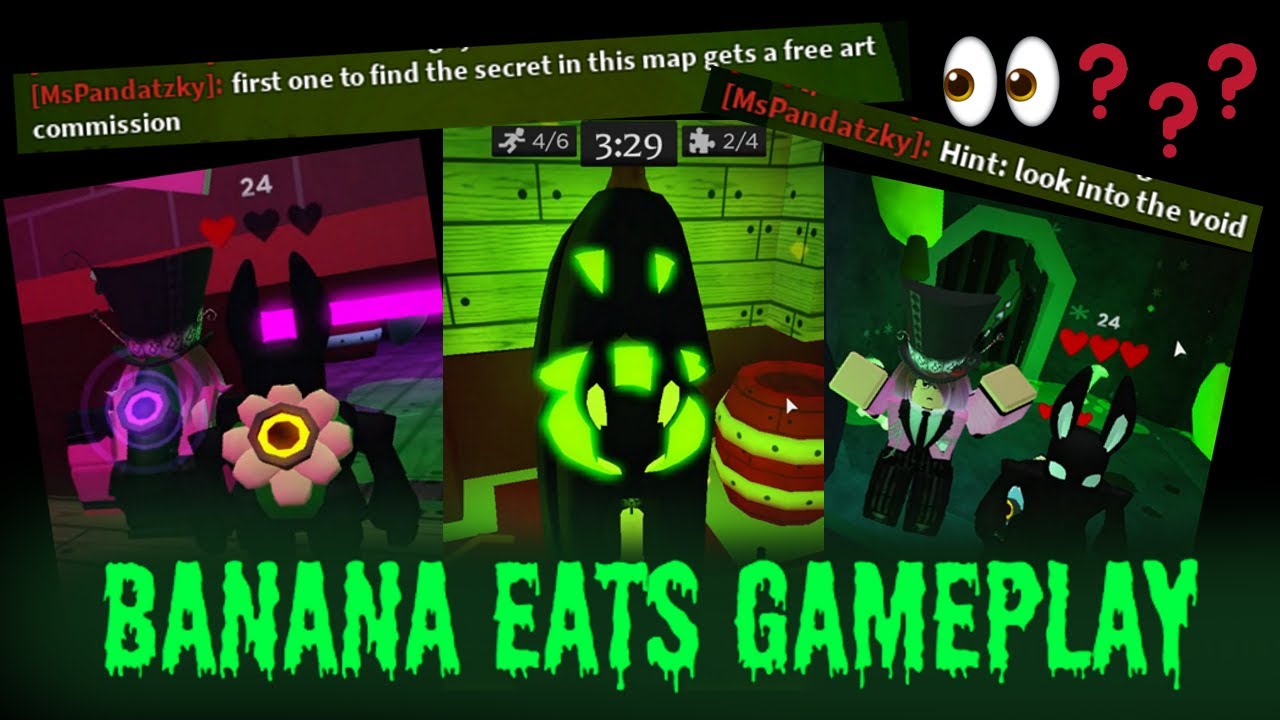 (BANANA PARLOR SECRET!?!? 🍌🍦👀) Banana Eats Gameplay 3/5/21