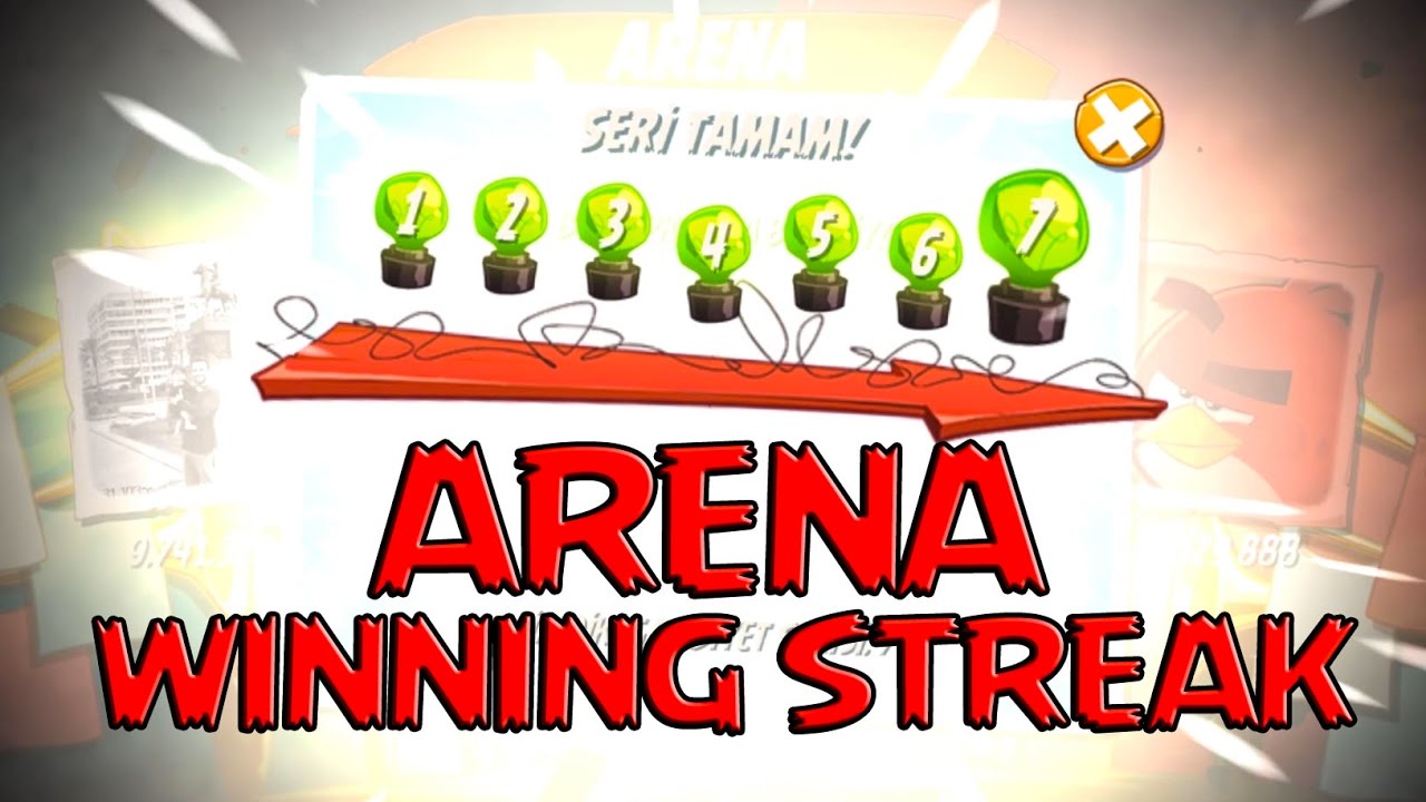 Angry Birds 2 : Arena Winning Streak 08.12.16