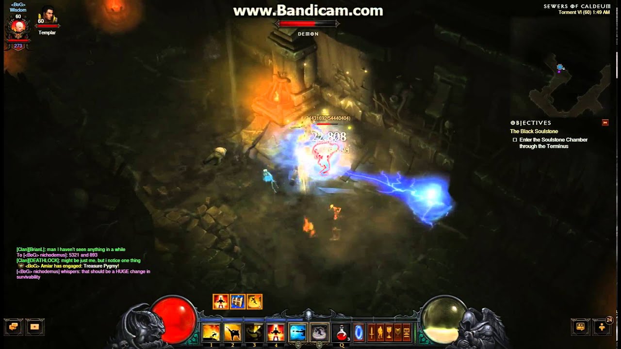 Torment 6 Goblin Kill: Monk