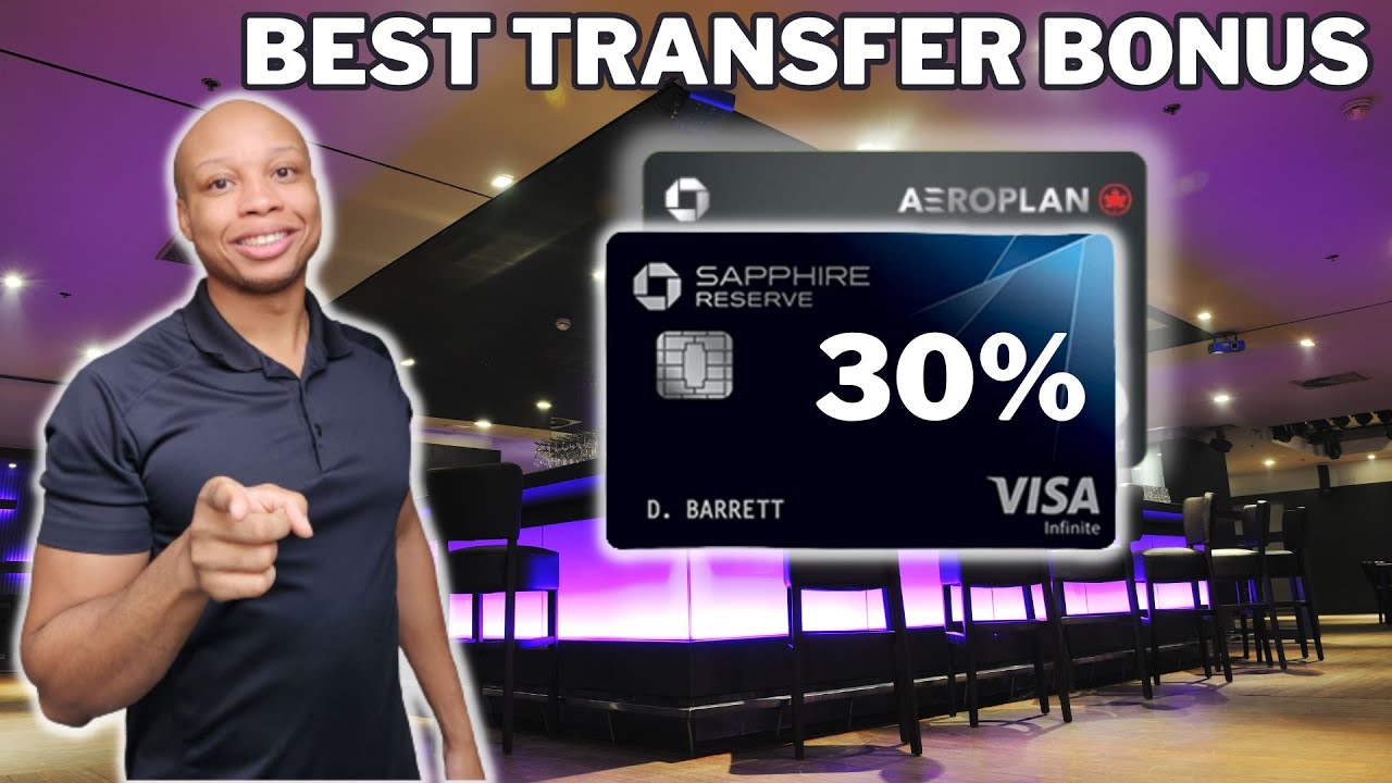 Chase: Transfer Bonus To Aeroplan - Why you SHOULD ACT!