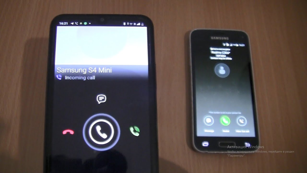 Viber Incoming & Outgoing call at the Same Time Samsung Galaxy S 5 mini+Realme c30s