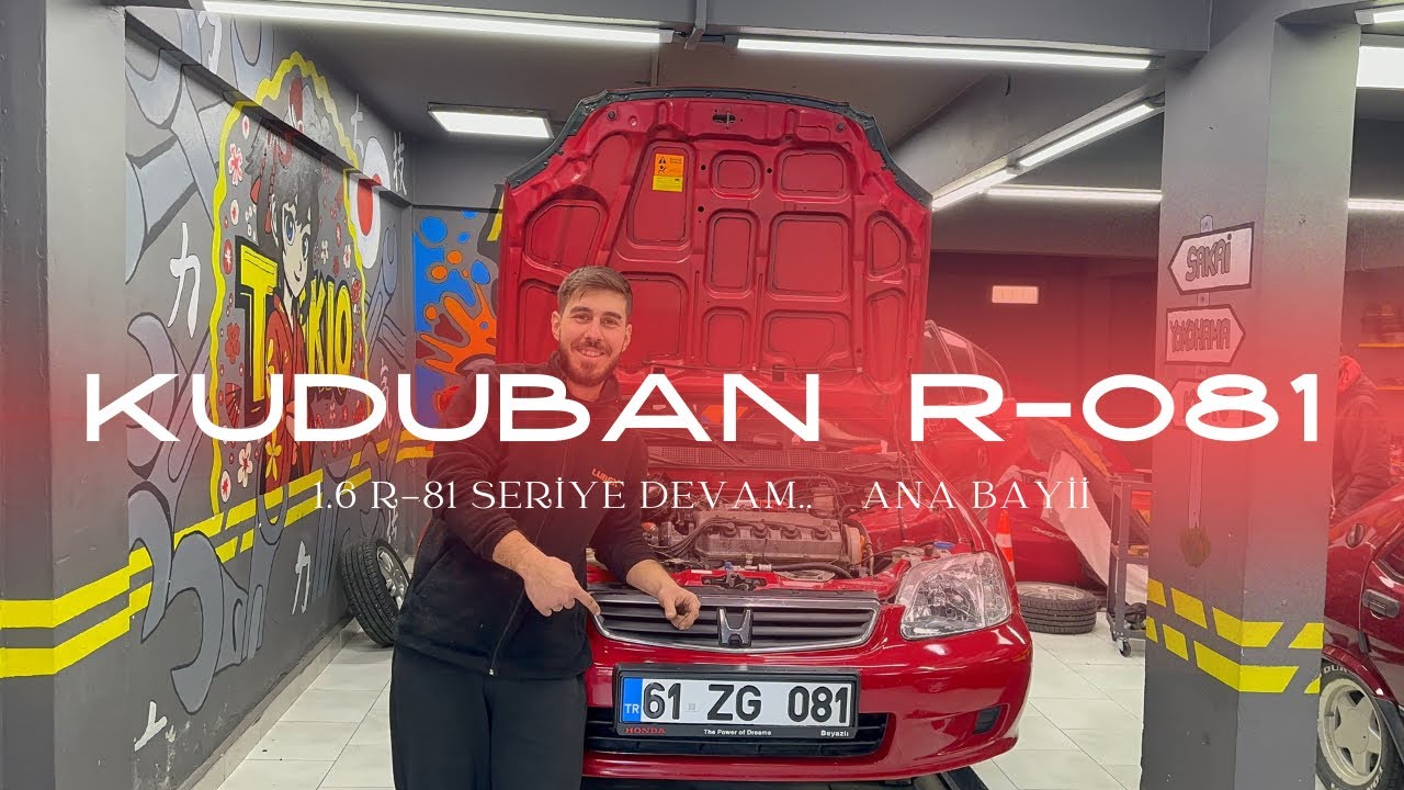 HONDA CİVİC R-81 TOPLUYORUM / ‘ZG 081 / ZİRVE /  KUDUBAN 11 / ANA BAYİİ