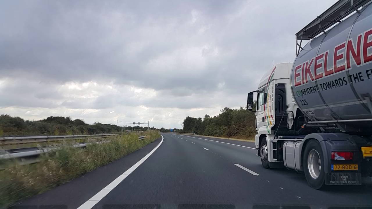 Dashcam Beelden Rotterdam : A29 Rotterdam 》A59 》A4 Bergen op Zoom
