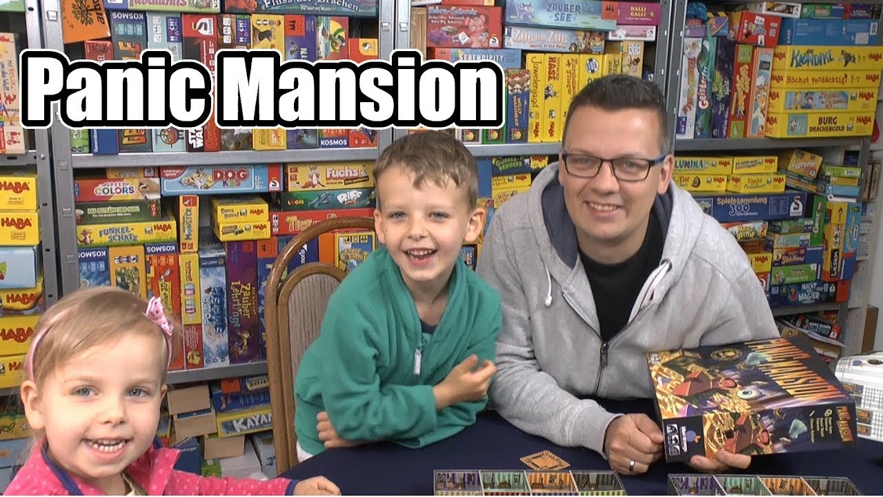 Panic Mansion (blue orange / asmodee) - ab 6 Jahre ... nominiert zum Kinderspiel des Jahres 2018
