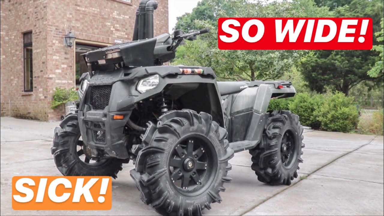 INSTALLING SPACERS ON THE POLARIS 570!!
