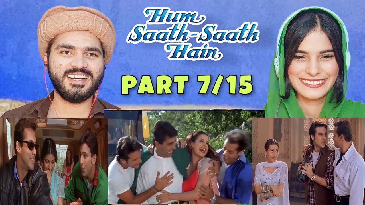 Hum Saath Saath Hain: Village Enjoyment 🥳| Salman Khan | Saif Ali K |Part 7/15|Pakistani Reaction
