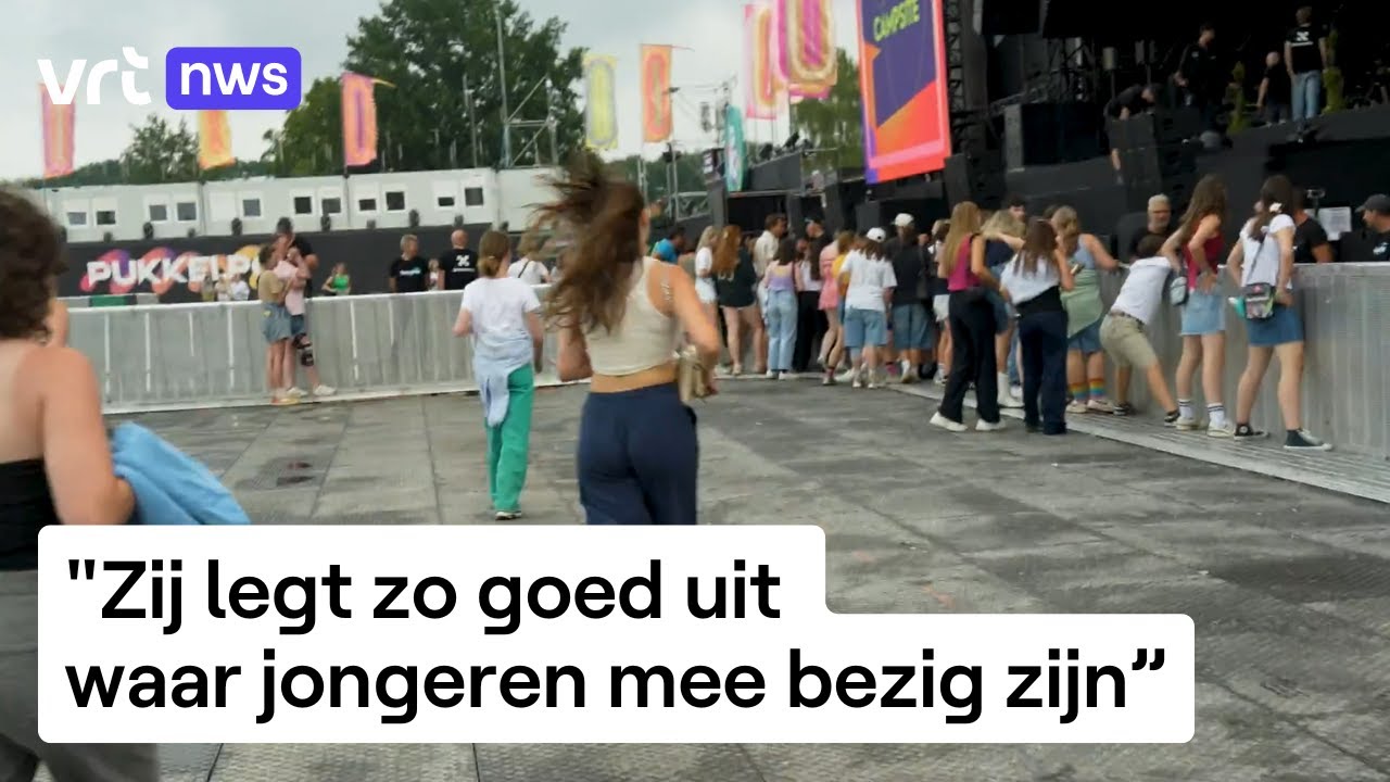 Op de eerste rij van de Pommelien-gekte op Pukkelpop