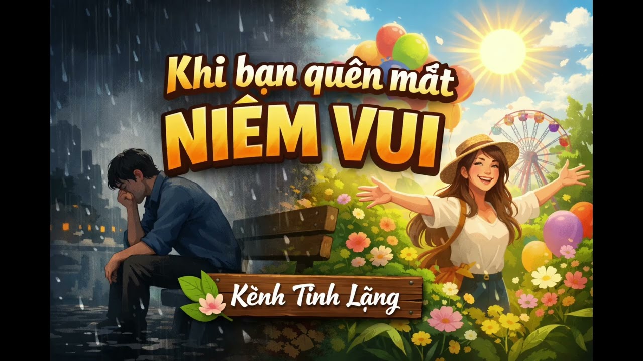 Khi bạn quên mất niềm vui
