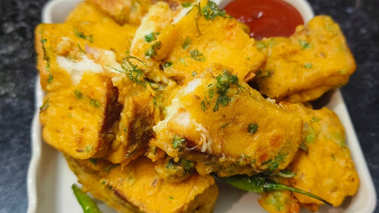 Ramdan Special Chatpata Chatkharedar Bread Pakoda Recipe | Aloo Bread Pakoda | 