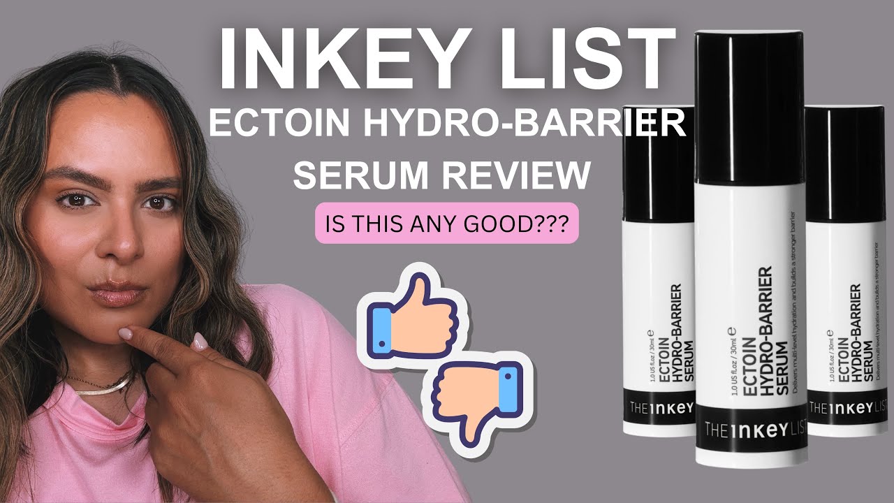 THE INKEY LIST Ectoin Hydro-Barrier Serum REVIEW! | Nadia Vega