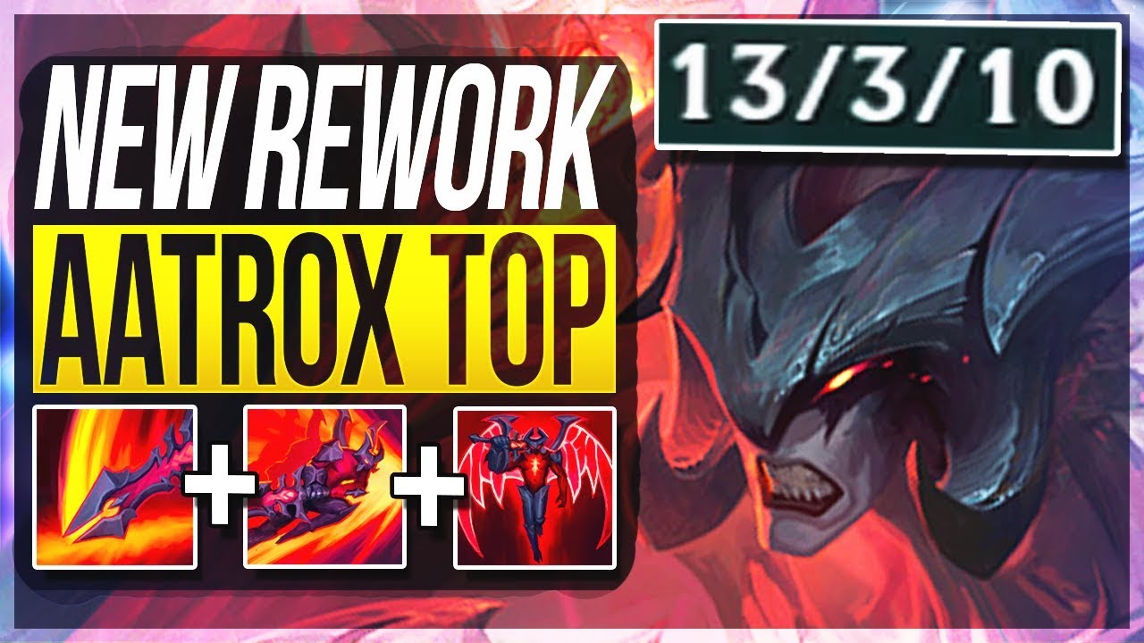 AATROX REWORK IS ACTUALLY SO STUPID! (FIRST PENTAKILL!) Aatrox Top Gameplay | League of Legends