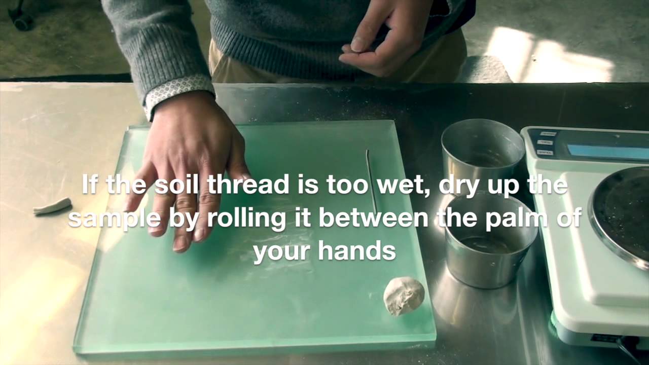 Plastic limit test