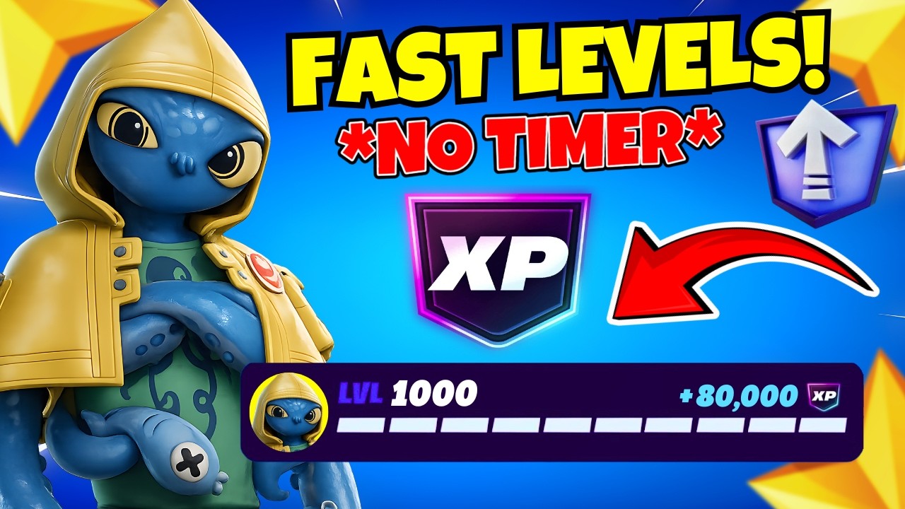 *New* BROKEN Fortnite XP GLITCH MAP to Help LEVEL UP FAST in Chapter 7 Season 2! (NO TIMER)