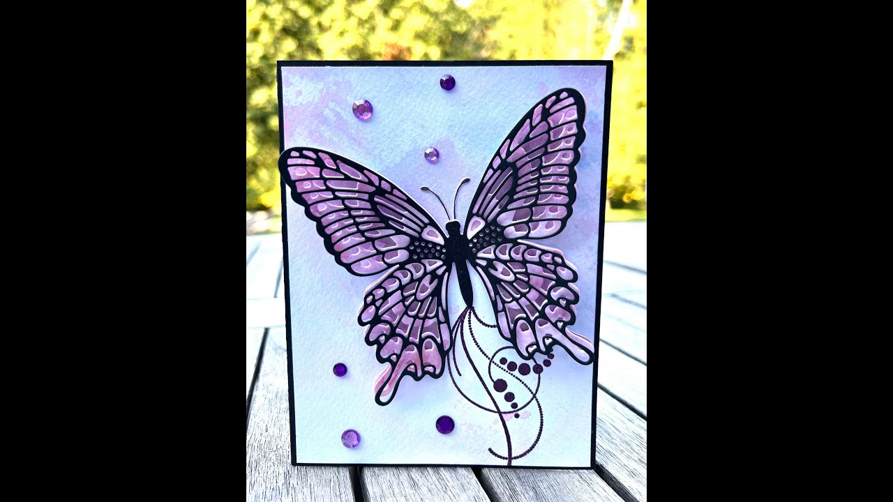 Creative Watercolor Techniques   Statement Butterfly