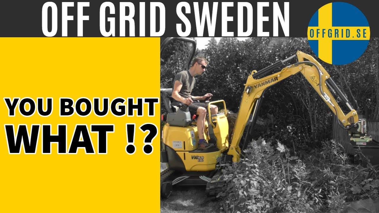 Yanmar Vio12 Digging For The First Time