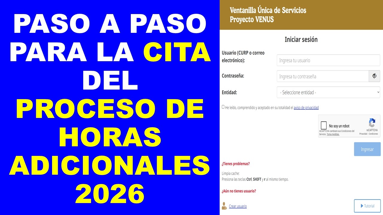 Soy Docente: PASO A PASO PARA LA CITA DEL PROCESO DE HORAS ADICIONALES 2026