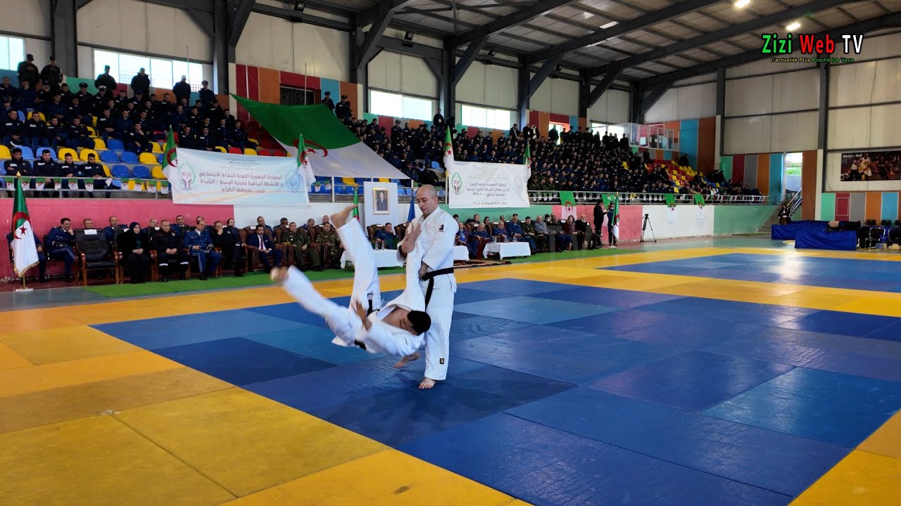 La Police Algérienne Organise Un Championnat Régionale Centre En Judo à Tizi-Ouzou … Détails …