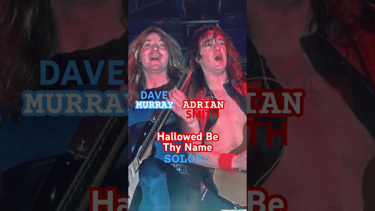 Dave Murray/Adrian Smith&rsquo;s, HALLOWED BE THY NAME Solos! #ironmaiden #davemurray #adriansmith