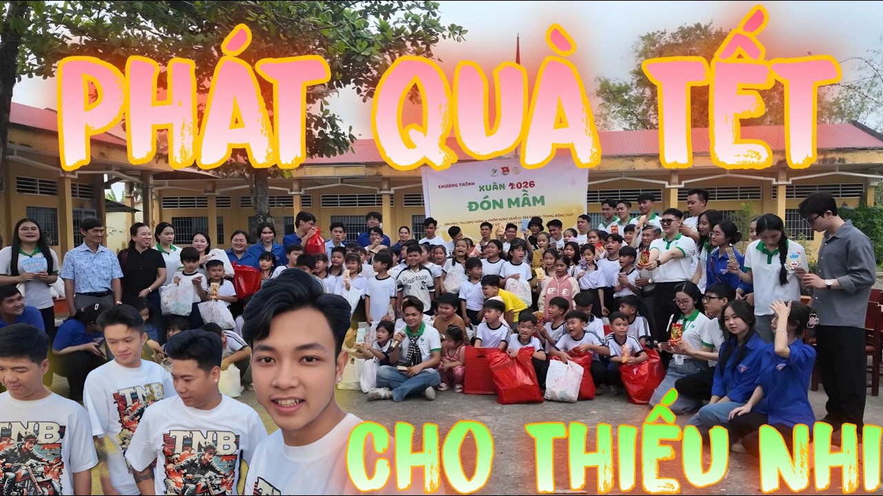 Một Buổi Phát Quà Tết Cho Các Em Tiểu Học Và Việc Làm Đầy Ý Nghĩa.|Thanh Nhã TV
