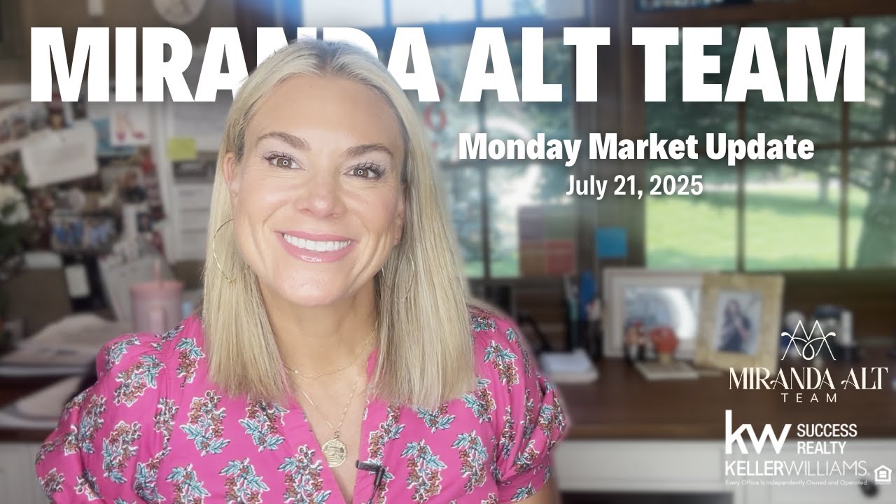 Monday Market Update for July 21, 2025 | Miranda Alt Team