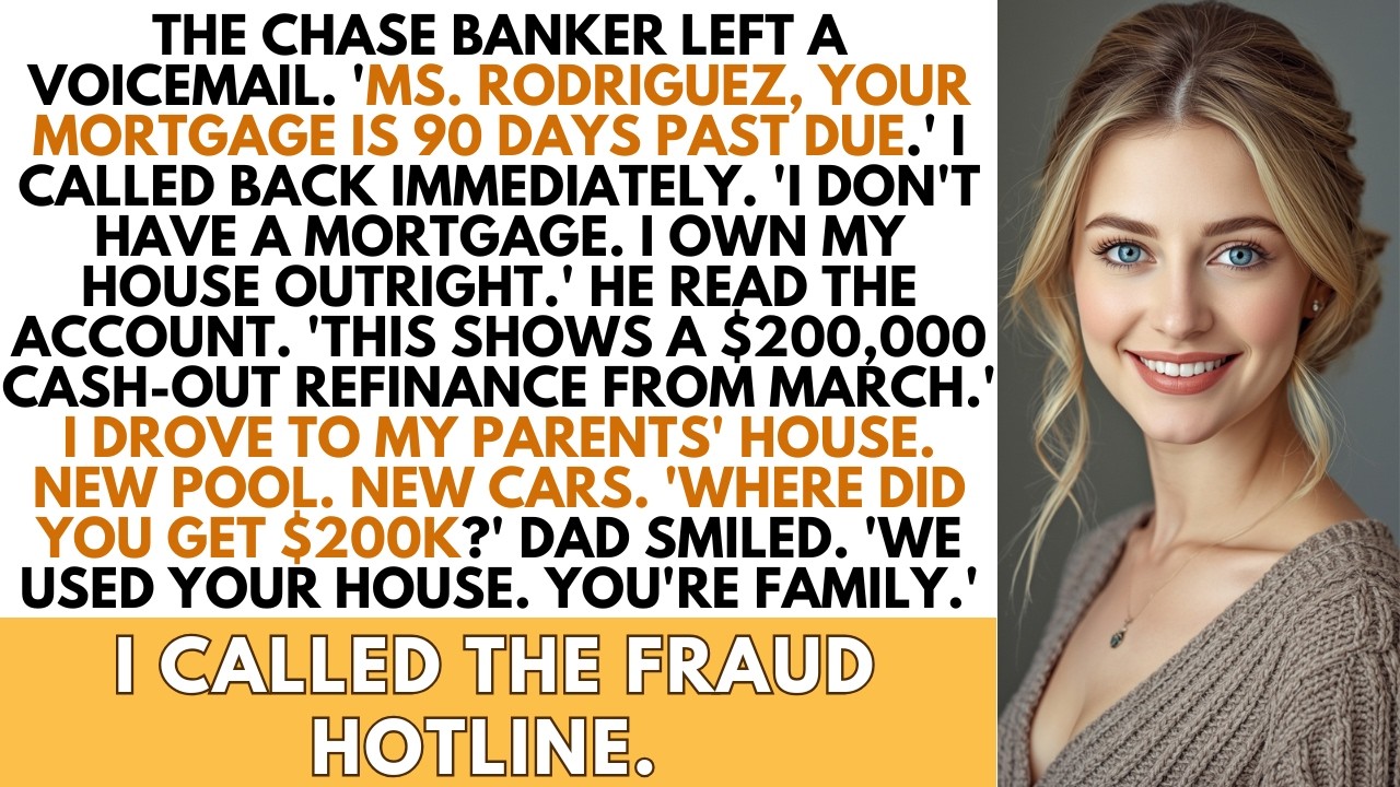 My Parents Took a $200K Loan Against My House—The Bank Called About Foreclosure...
